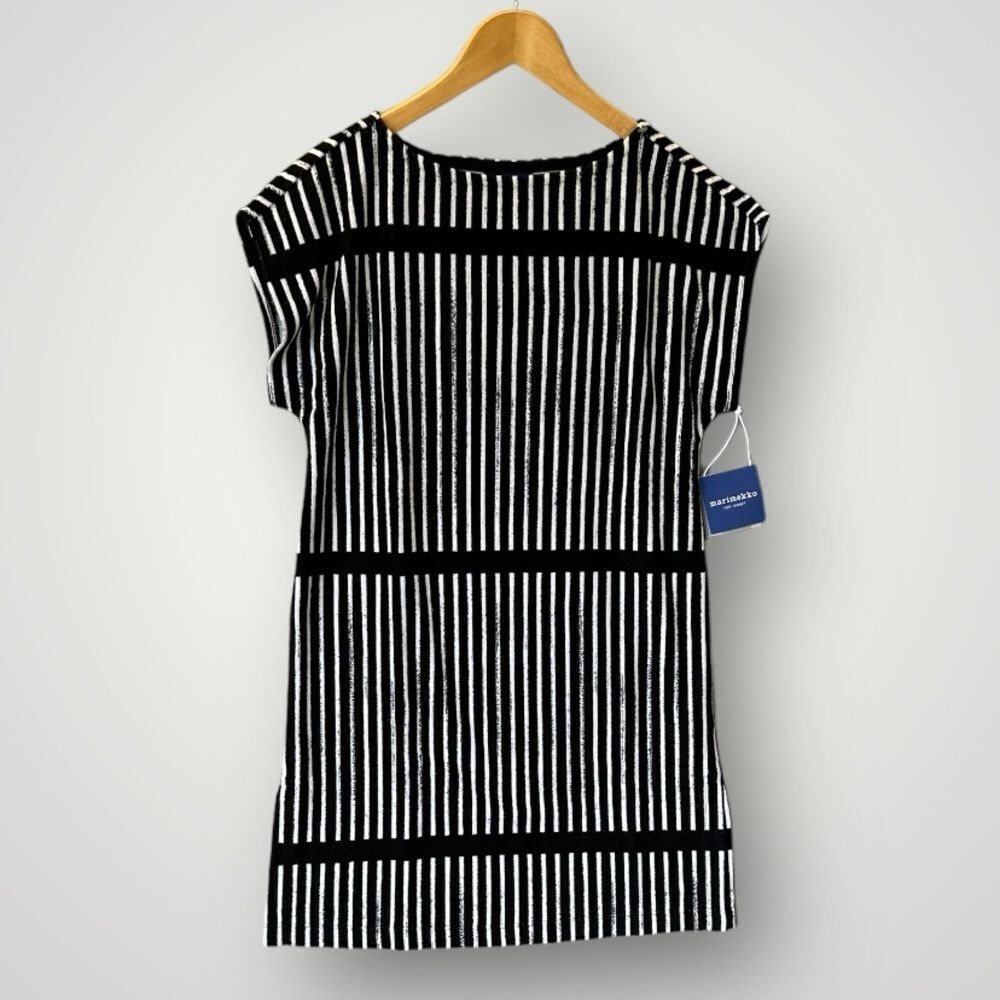 NWT Marimekko Dress Women Size XS Black